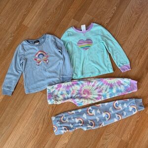 Cuddl Duds  Girls Pajama Sets 6/6x